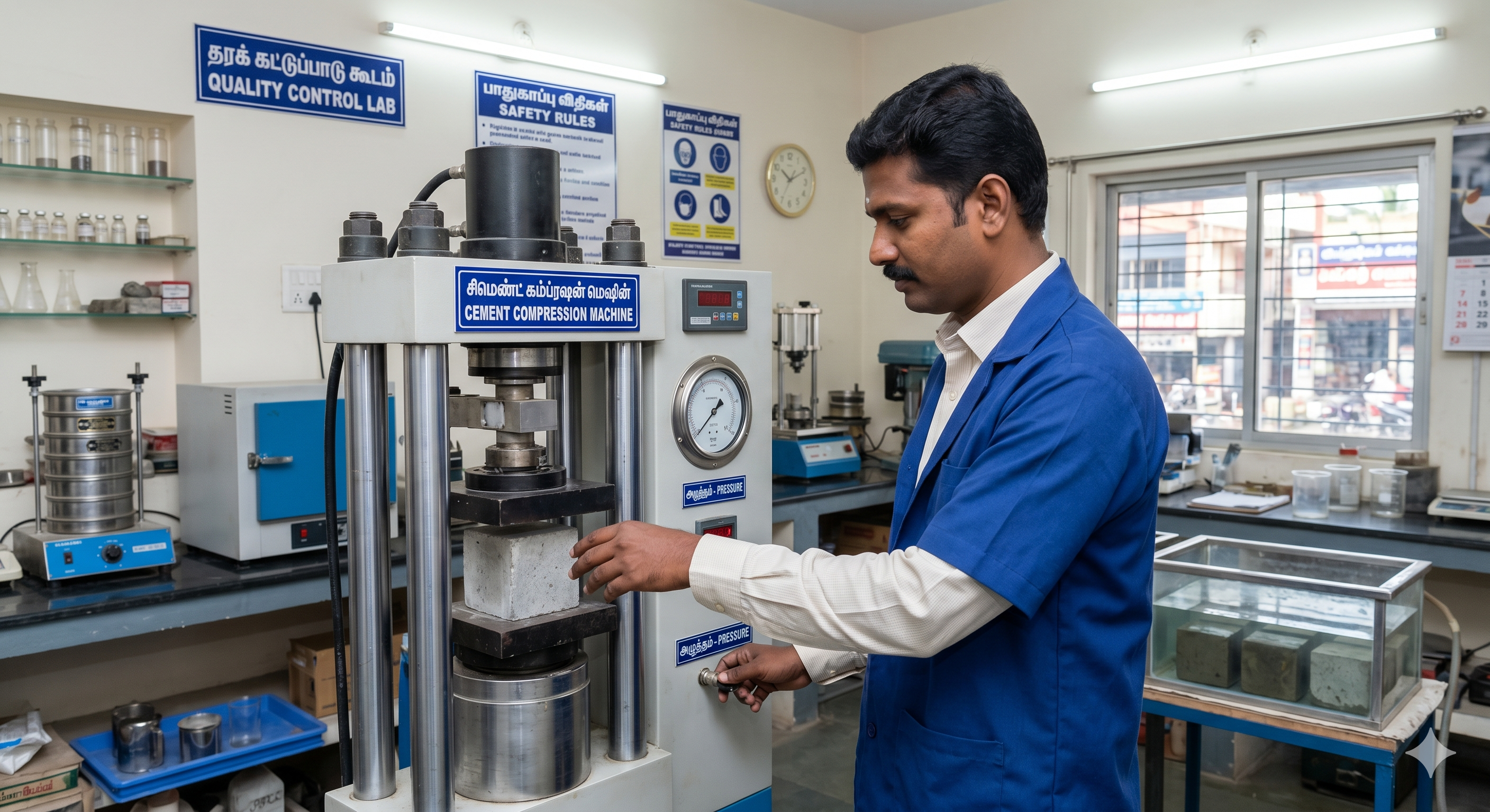 Cement Compression Testing Machines